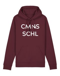 Hooded Sweater CMNS SCHL Volwassen Bordeaux Rood