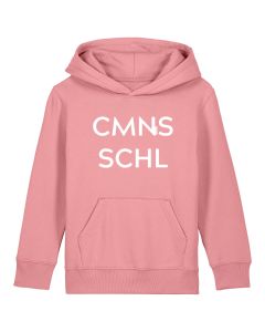 Hooded Sweater CMNS SCHL Roze