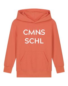 Hooded Sweater CMNS SCHL Oranje